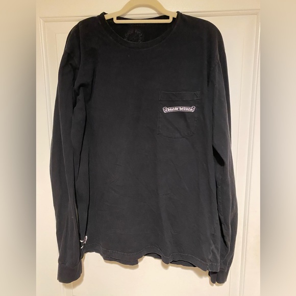 Rare Chrome Hearts Staff Long Sleeve Tee - Picture 2 of 9
